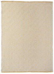 Diamond Gold Hand - woven Rug - Bargainia.com - 5026134541221 - HWDIAR_GOLDXX_080X150