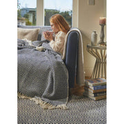 Diamond Navy Hand - woven Rug - Bargainia.com - 5026134541078 - HWDIAR_NAVYXX_080X150