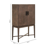 Dimaro Antique Grey Cabinet - Bargainia.com - 5018705990989