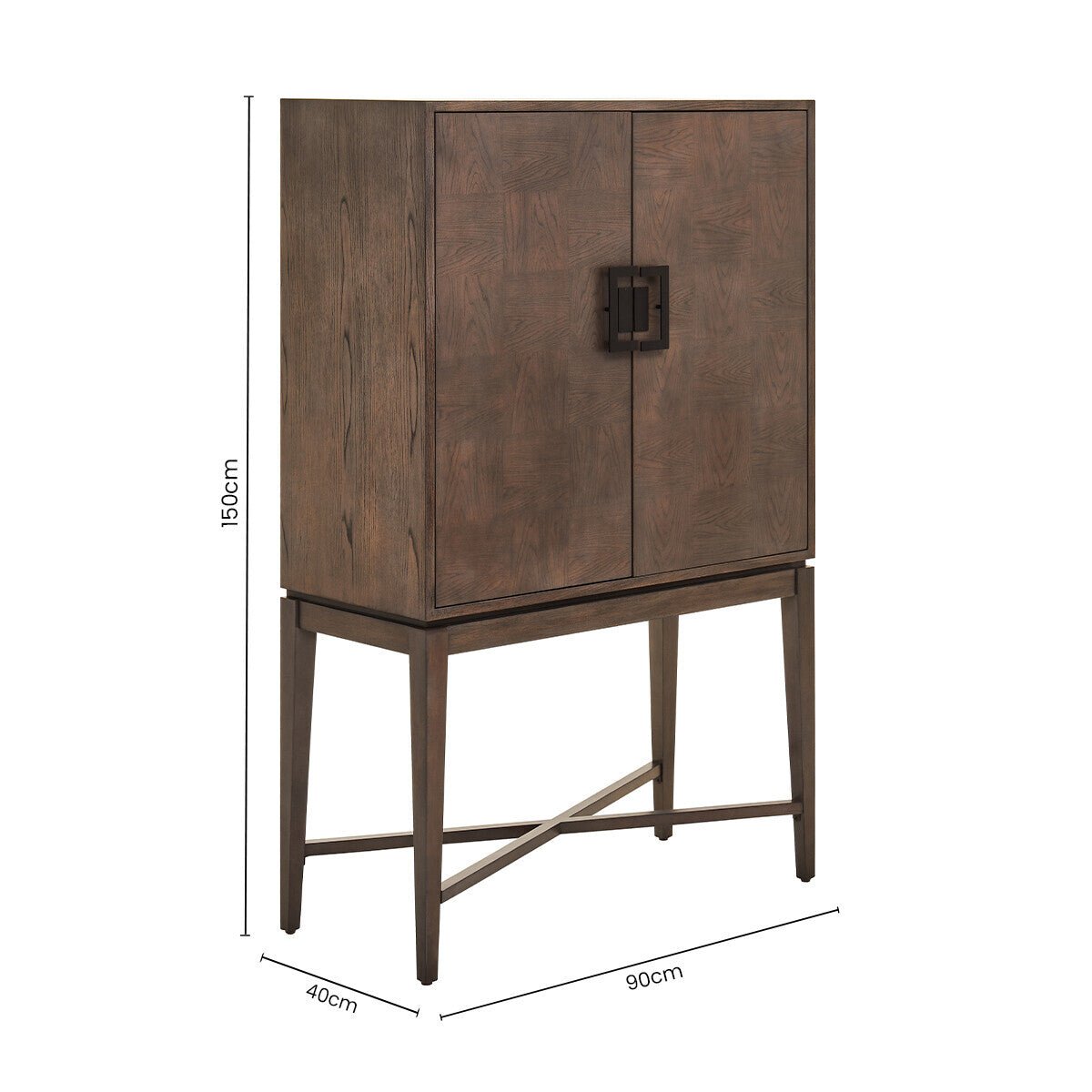 Dimaro Antique Grey Cabinet - Bargainia.com - 5018705990989