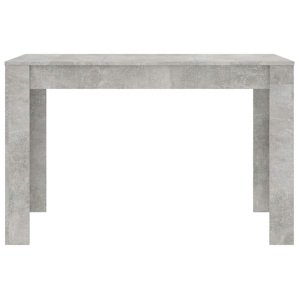 Dining Table Concrete Grey 120x60x76 cm Engineered Wood - Bargainia.com - 