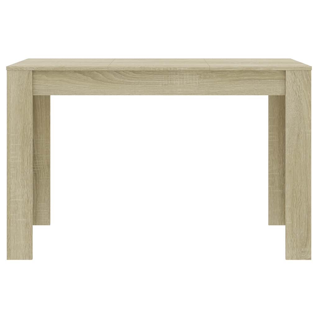Dining Table Sonoma Oak 120x60x76 cm Engineered Wood - Bargainia.com - 8719883730899 - 800435