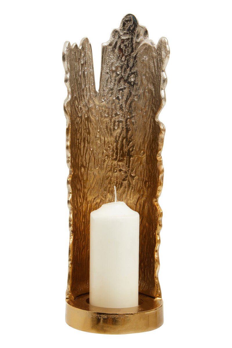 Dion Small Ombre Silver and Gold Finish Candle Holder - Bargainia.com - 5018705975566