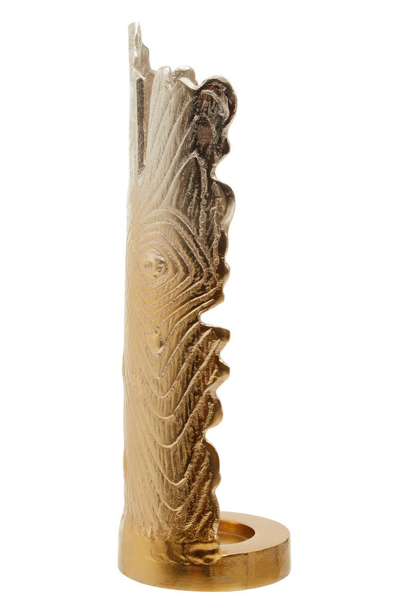Dion Small Ombre Silver and Gold Finish Candle Holder - Bargainia.com - 5018705975566