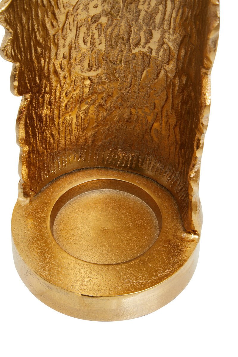 Dion Small Ombre Silver and Gold Finish Candle Holder - Bargainia.com - 5018705975566