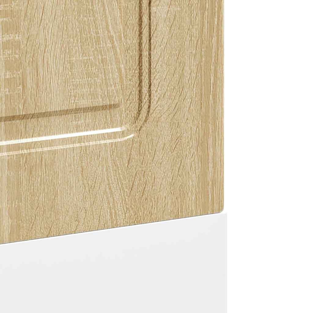 Dishwasher Panel Kalmar Sonoma Oak 60x1.5x67 cm Engineered Wood - Bargainia.com - 