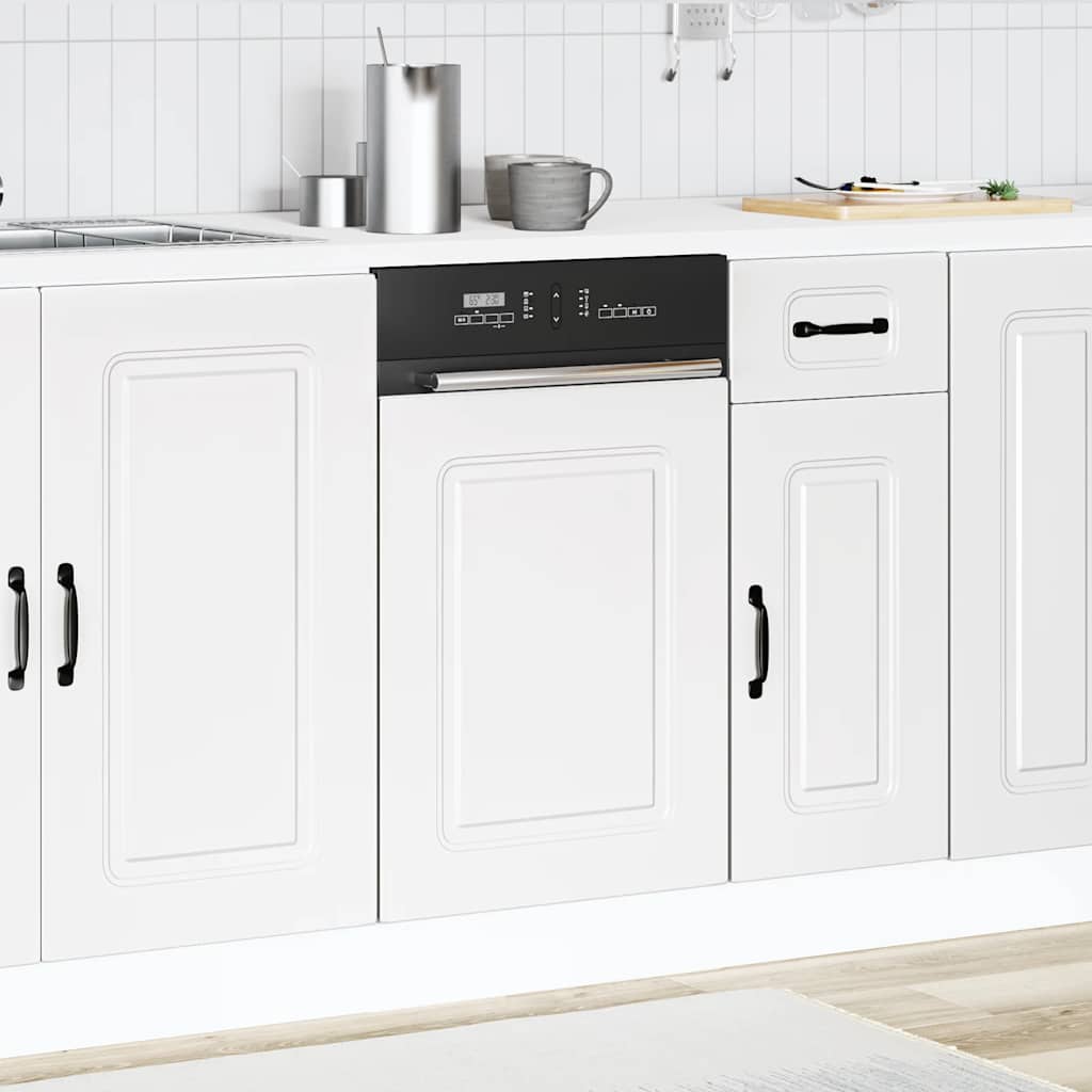Dishwasher Panel Kalmar White 45x1.5x67 cm Engineered Wood - Bargainia.com - 8721158419934 - 853647