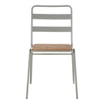 District Grey Metal And Elm Wood Chair - Bargainia.com - 5018705385815