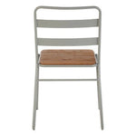 District Grey Metal And Elm Wood Chair - Bargainia.com - 5018705385815