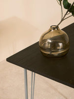 District Grey Metal And Elm Wood Dining Table - Bargainia.com - 5018705385570