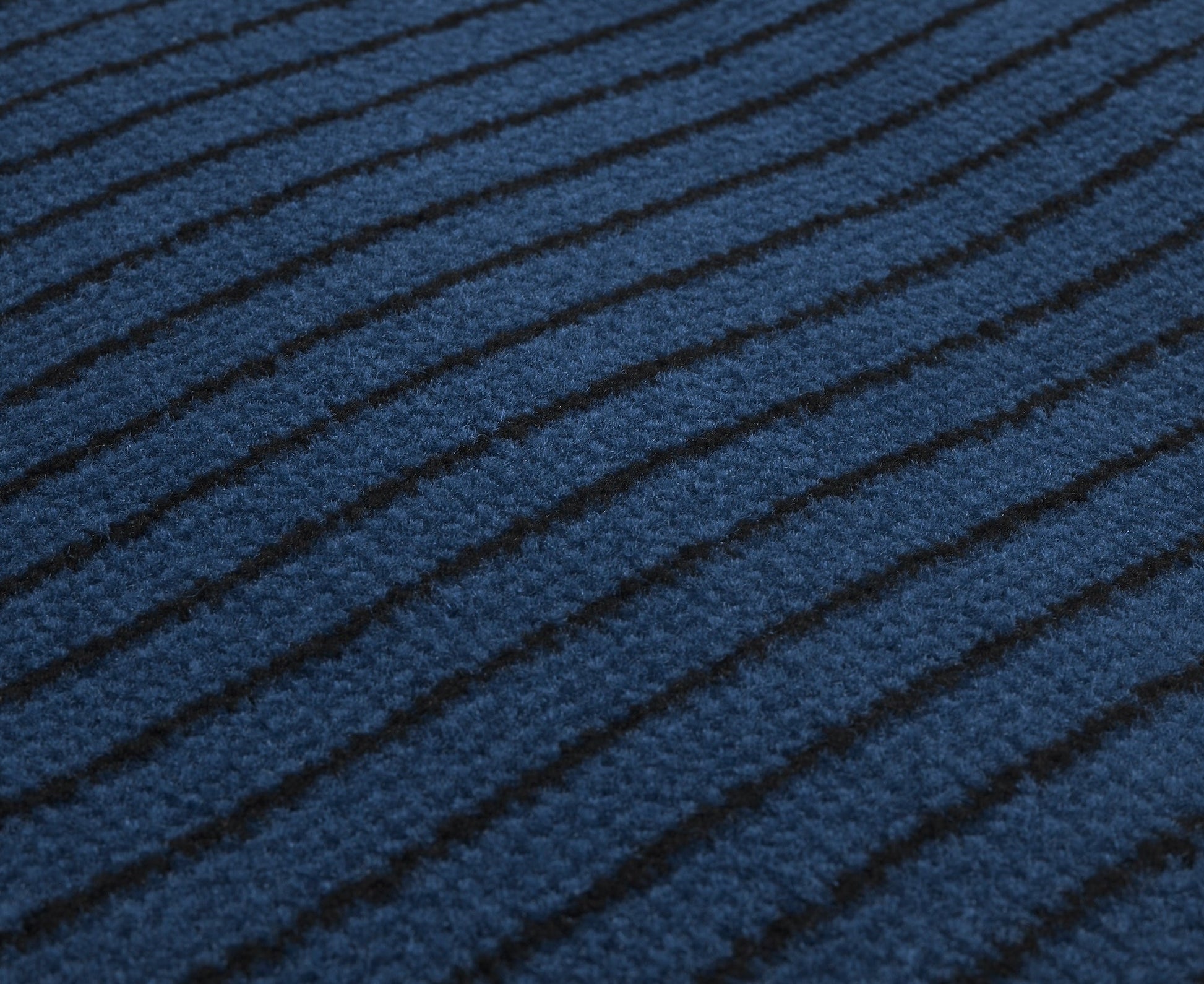 Door Mat Blue Stripes - 90 x 120cm Clearance