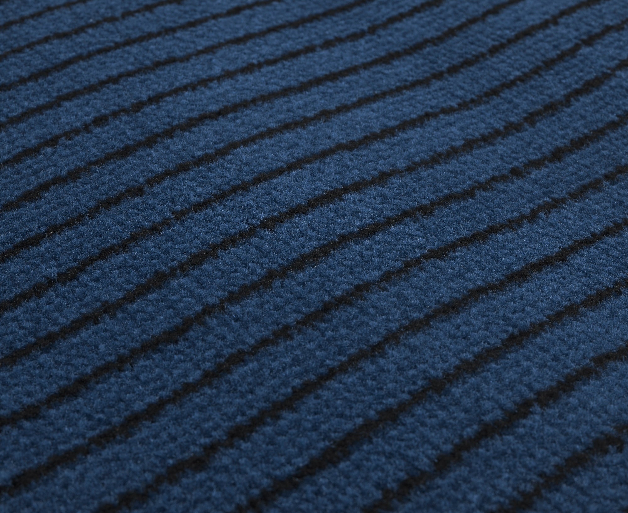 Door Mat Blue Stripes - 90 x 120cm Clearance