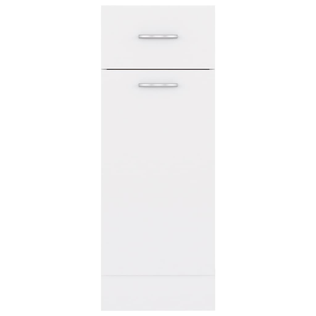 Drawer Bottom Cabinet Lyon White 30x46x81.5 cm Engineered Wood - Bargainia.com - 8720286131916 - 801204
