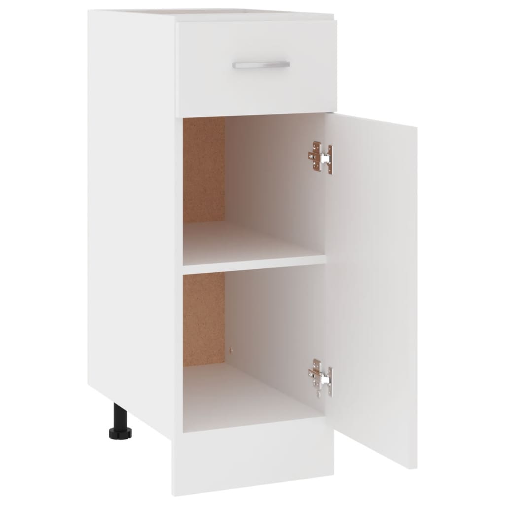 Drawer Bottom Cabinet Lyon White 30x46x81.5 cm Engineered Wood - Bargainia.com - 8720286131916 - 801204