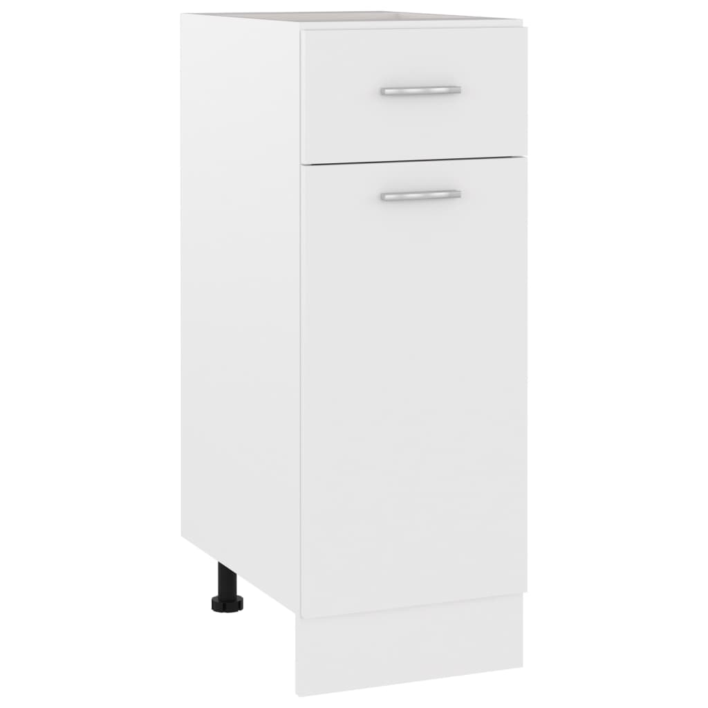 Drawer Bottom Cabinet Lyon White 30x46x81.5 cm Engineered Wood - Bargainia.com - 8720286131916 - 801204