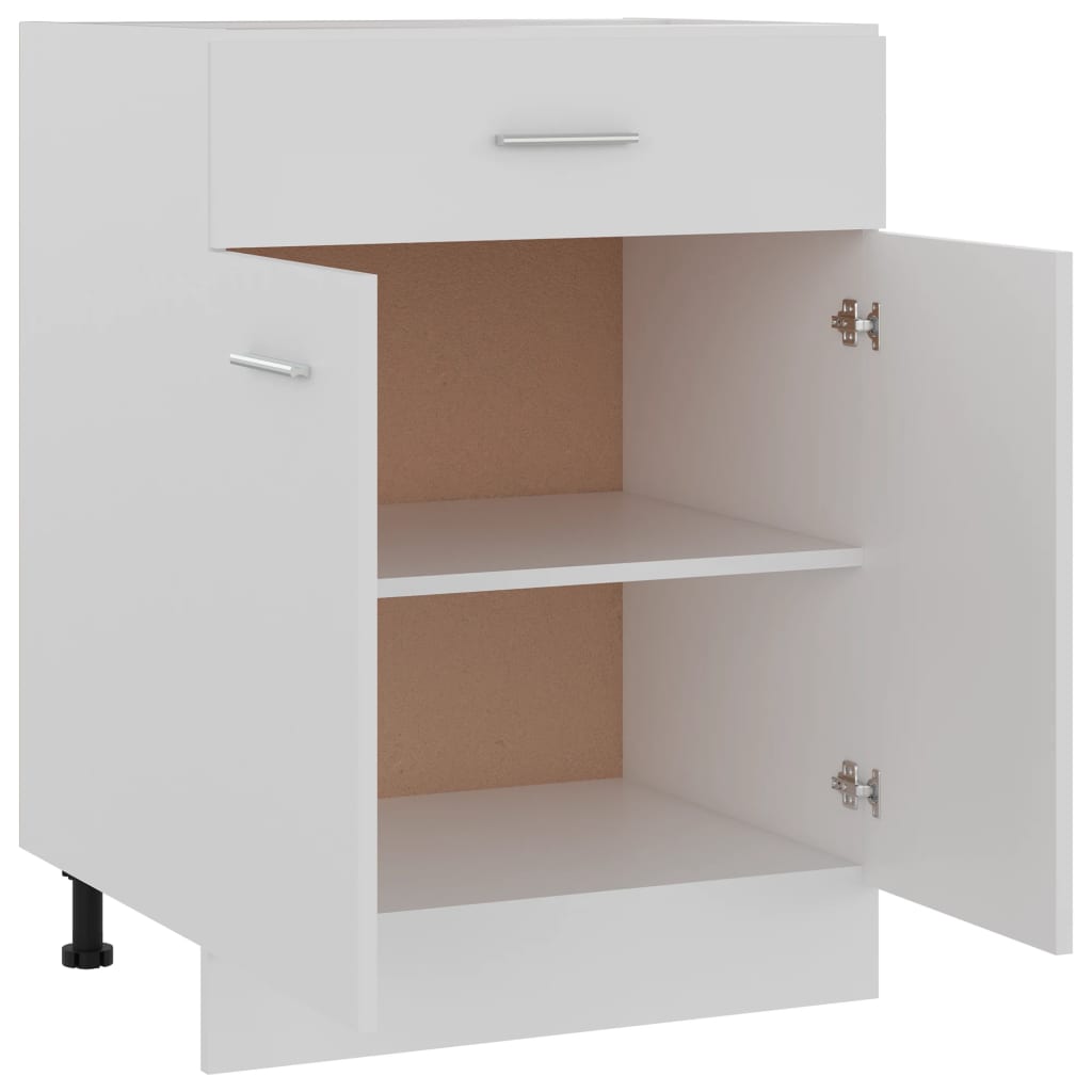 Drawer Bottom Cabinet White 60x46x81.5 cm Engineered Wood - Bargainia.com - 8720286132159 - 801228