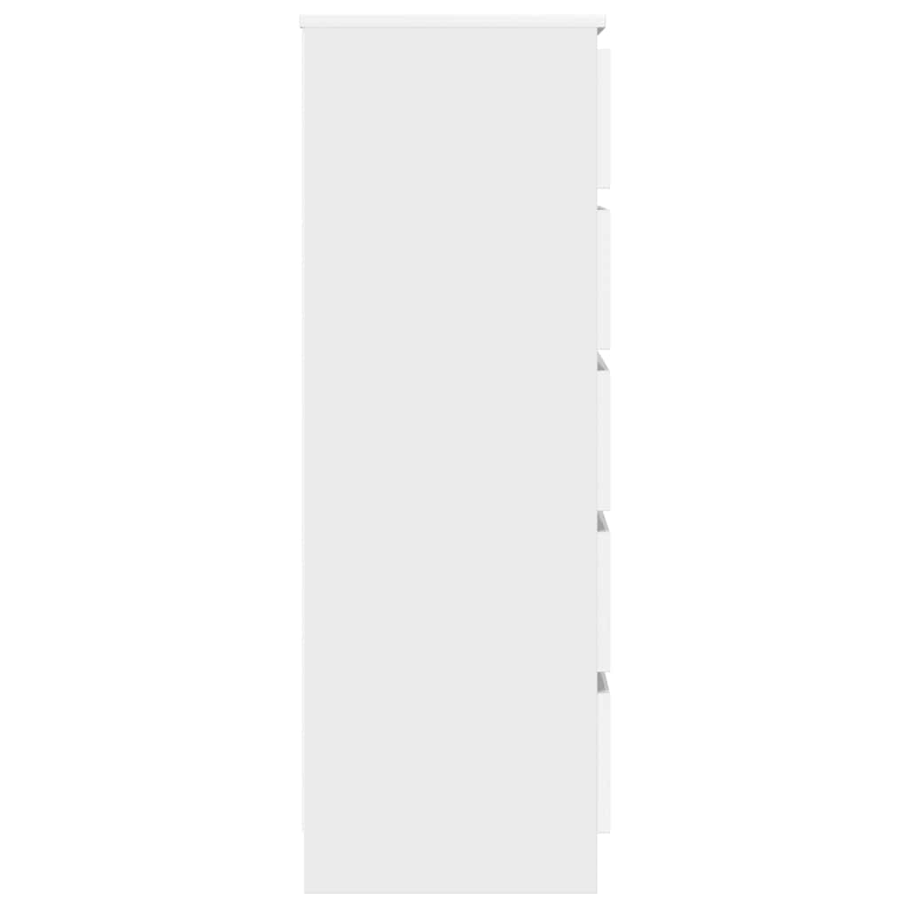 Drawer Cabinet White 60x36x103 cm Engineered Wood - Bargainia.com - 8720845679231 - 823016