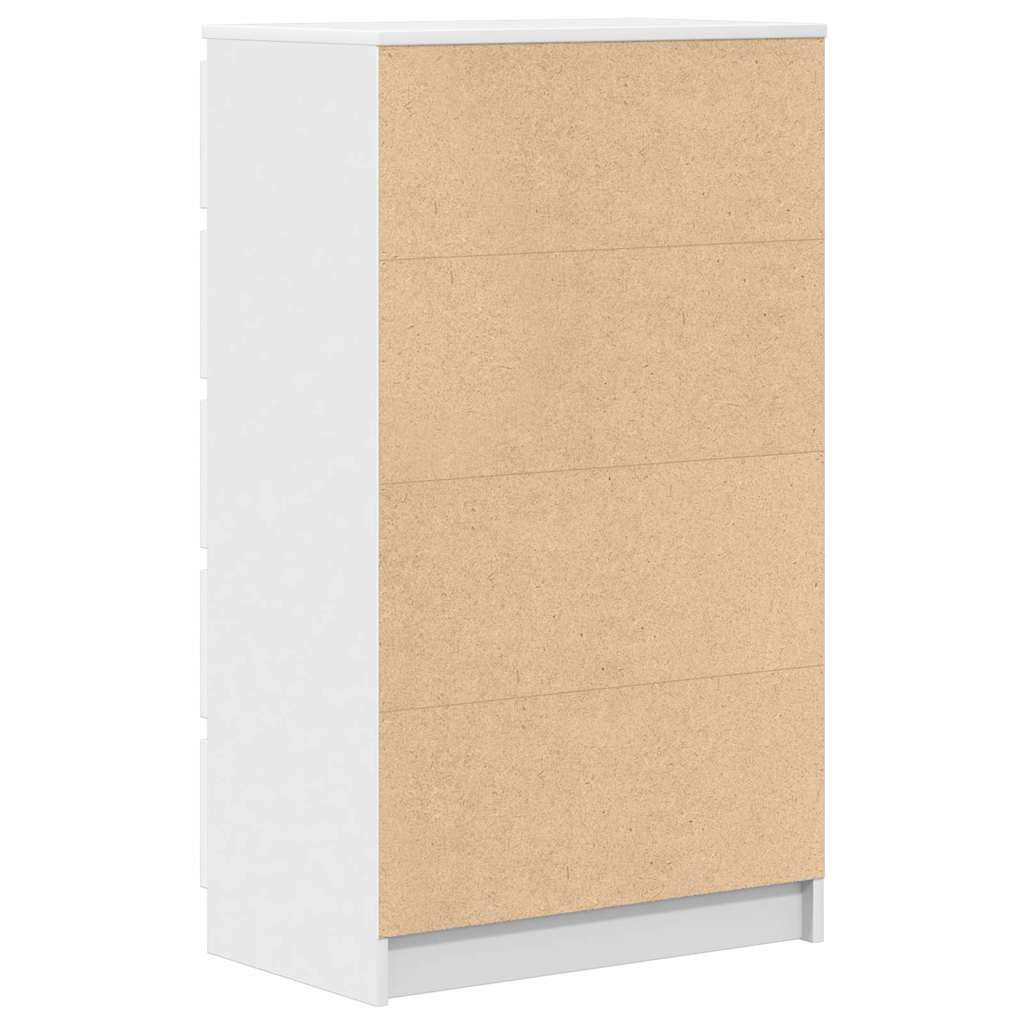 Drawer Cabinet White 60x36x103 cm Engineered Wood - Bargainia.com - 8720845679231 - 823016