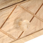 Dressing Table 100x50x76 cm Solid Mango Wood - Bargainia.com - 