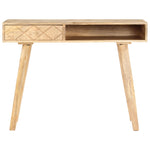 Dressing Table 100x50x76 cm Solid Mango Wood - Bargainia.com - 