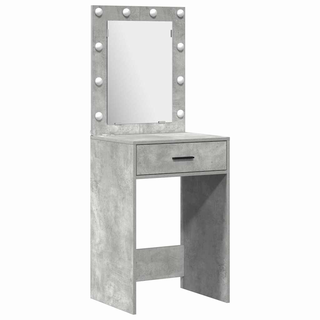 Dressing Table 2 pcs Grey 50 x 41 x 135 cm Engineered wood - Bargainia.com - 8721158864505 - 3334203