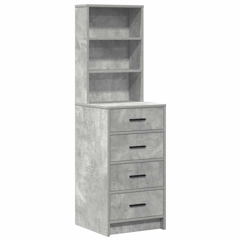 Dressing Table 2 pcs Grey 50 x 41 x 135 cm Engineered wood - Bargainia.com - 8721158864505 - 3334203