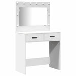 Dressing Table 2 pcs White 78.5 x 41 x 135 cm Engineered wood - Bargainia.com - 