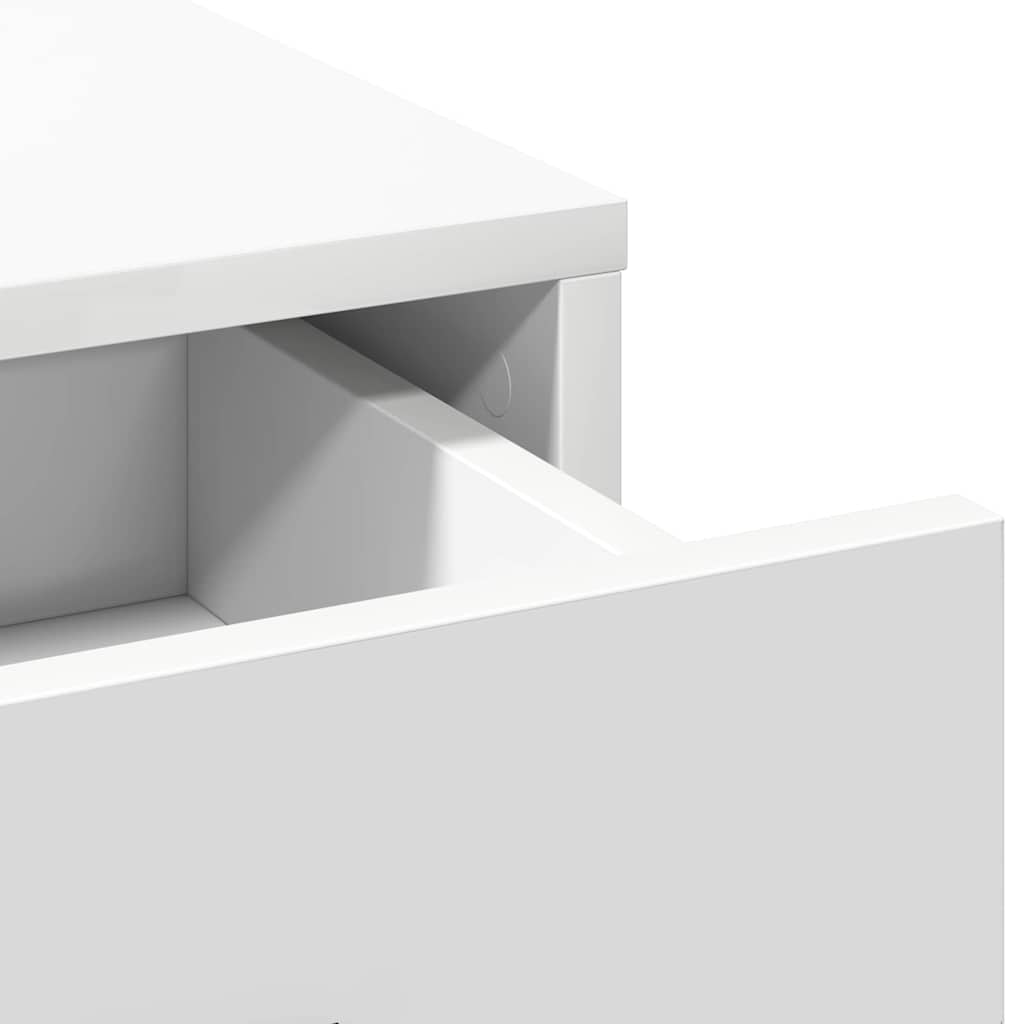 Dressing Table 2 pcs White 78.5 x 41 x 135 cm Engineered wood - Bargainia.com - 8721158865106 - 3334263