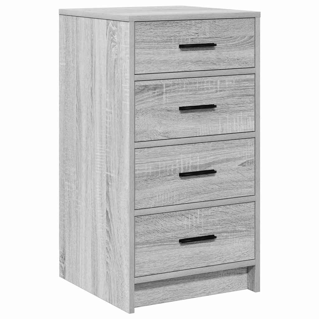 Dressing Table 3 pcs Grey 40 x 41 x 135 cm Engineered wood - Bargainia.com - 8721158864703 - 3334223
