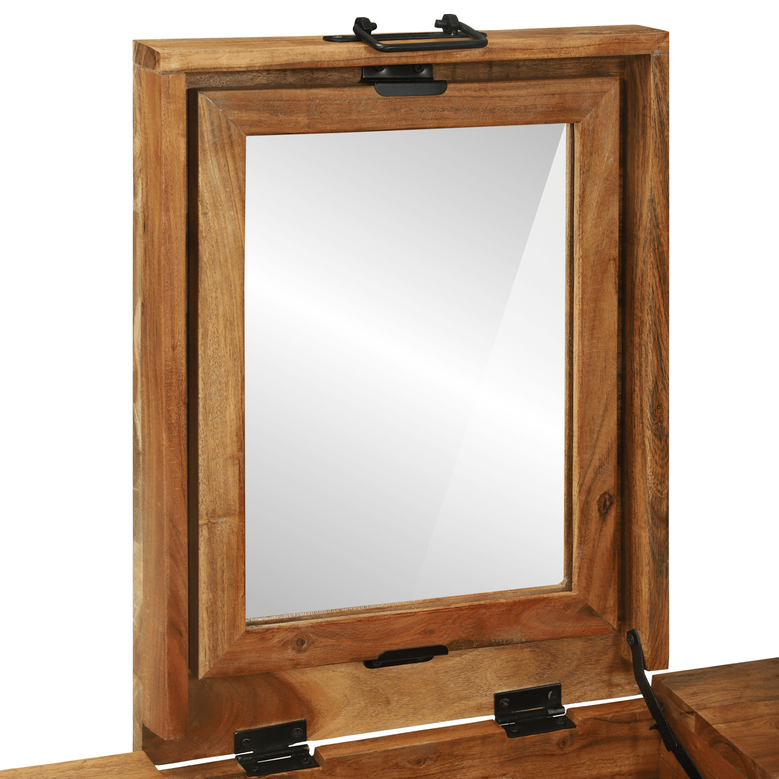 Dressing Table 90x50x75 cm Solid Wood Acacia - Bargainia.com - 8721158375568 - 4016741