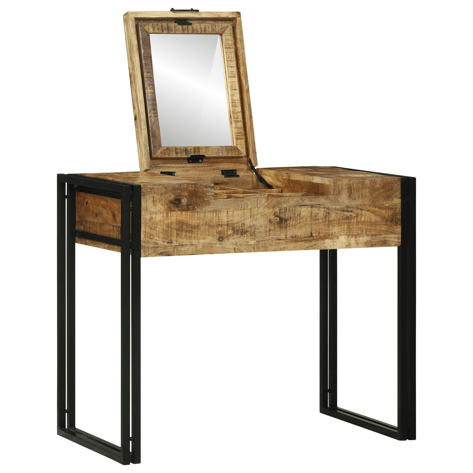 Dressing Table 90x50x75 cm Solid Wood Mango - Bargainia.com - 