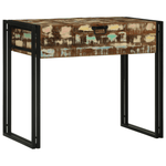 Dressing Table 90x50x75 cm Solid Wood Reclaimed - Bargainia.com - 