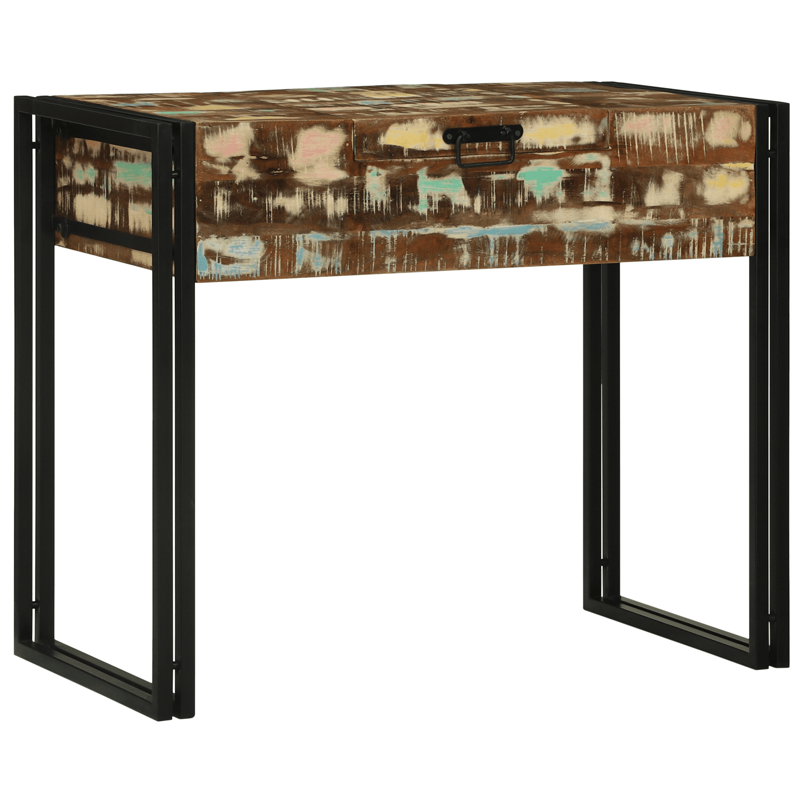 Dressing Table 90x50x75 cm Solid Wood Reclaimed - Bargainia.com - 