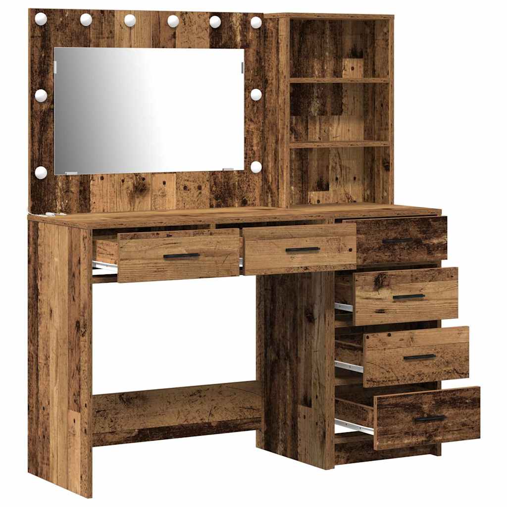 Dressing Table Brown 78.5 x 41 x 135 cm Engineered wood - Bargainia.com - 8721158864451 - 3334198