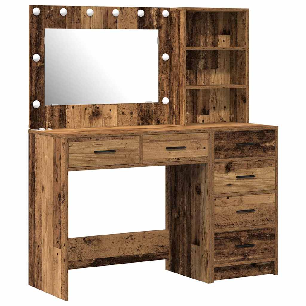 Dressing Table Brown 78.5 x 41 x 135 cm Engineered wood - Bargainia.com - 8721158864451 - 3334198