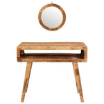 Dressing Table Brown 90 x 76 x 45 cm Solid mango wood - Bargainia.com - 