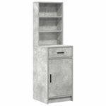 Dressing Table Set 2 pcs Concrete Grey 50 x 41 x 135 cm - Bargainia.com - 