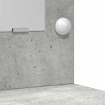 Dressing Table Set 2 pcs Concrete Grey 50 x 41 x 135 cm - Bargainia.com - 