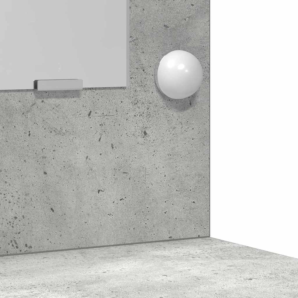 Dressing Table Set 3 pcs Concrete Grey 78.5 x 41 x 135 cm - Bargainia.com - 8721158865311 - 3334284