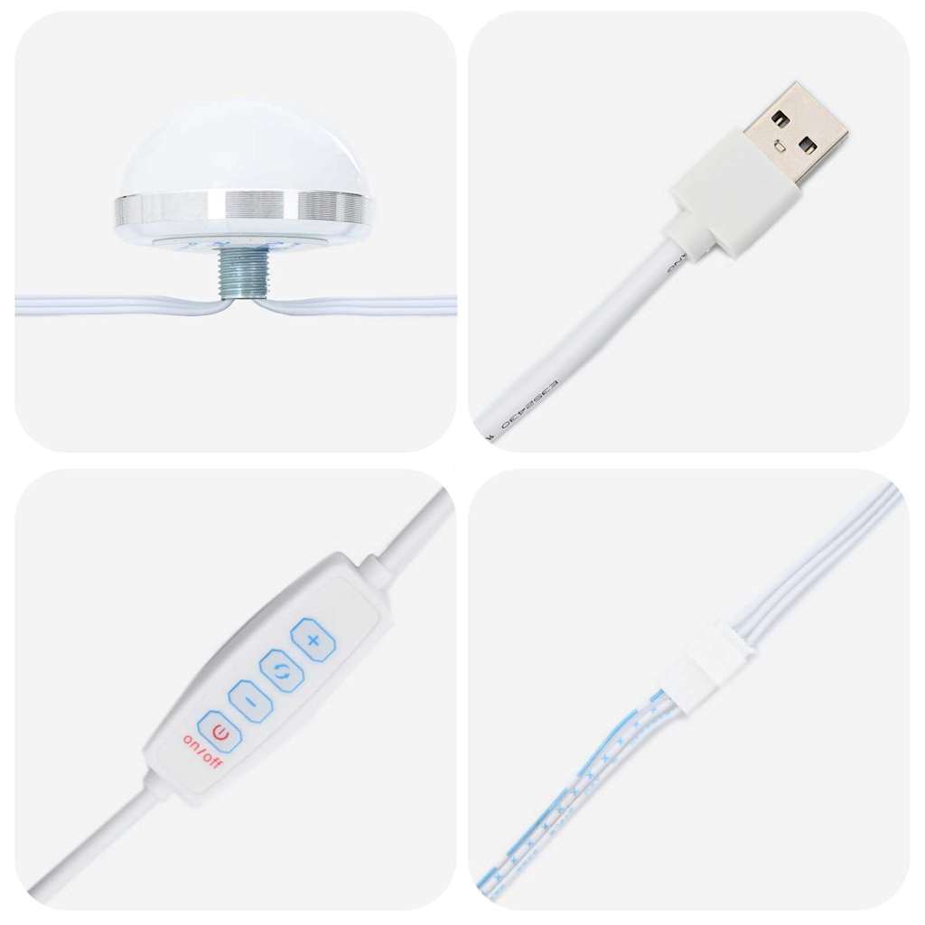 Dressing Table Set 3 pcs Grey sonoma 78.5 x 41 x 135 cm - Bargainia.com - 8721158865335 - 3334286