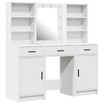 Dressing Table Set 3 pcs White 50 x 41 x 135 cm Engineered wood - Bargainia.com - 