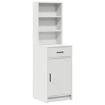 Dressing Table Set with Drawer 3 pcs White 78.5 x 41 x 135 cm - Bargainia.com - 