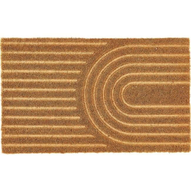 Durable Coir Scraper Doormat - Bargainia.com - 5026134611047 - MMCOIR_EMBCUR_045X075