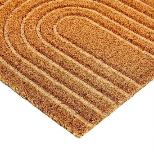 Durable Coir Scraper Doormat - Bargainia.com - 5026134611047 - MMCOIR_EMBCUR_045X075