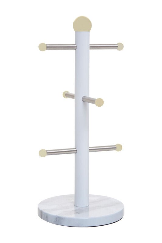 Easton Marble Effect and Gold Mug Tree - Bargainia.com - 5018705492384