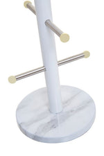 Easton Marble Effect and Gold Mug Tree - Bargainia.com - 5018705492384