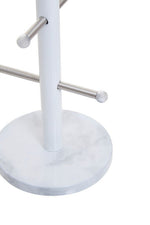 Easton Marble Effet and Silver Mug Tree - Bargainia.com - 5018705492421