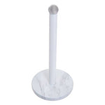 Easton White Marble Effect Kitchen Roll Holder - Bargainia.com - 5018705492414