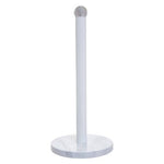 Easton White Marble Effect Kitchen Roll Holder - Bargainia.com - 5018705492414