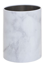 Easton White Marble Effect Utensil Holder - Bargainia.com - 5018705492353